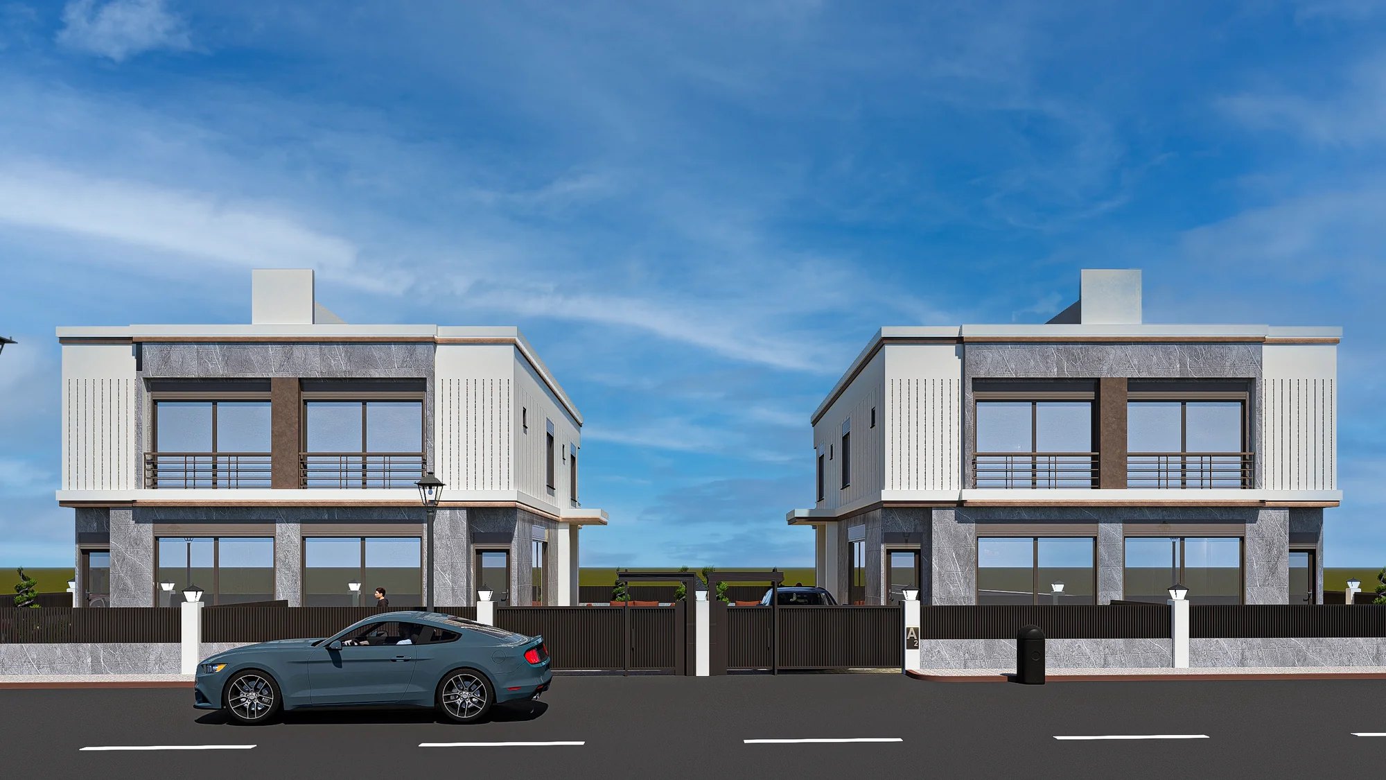 Villa — Dış cephe görünümü 2