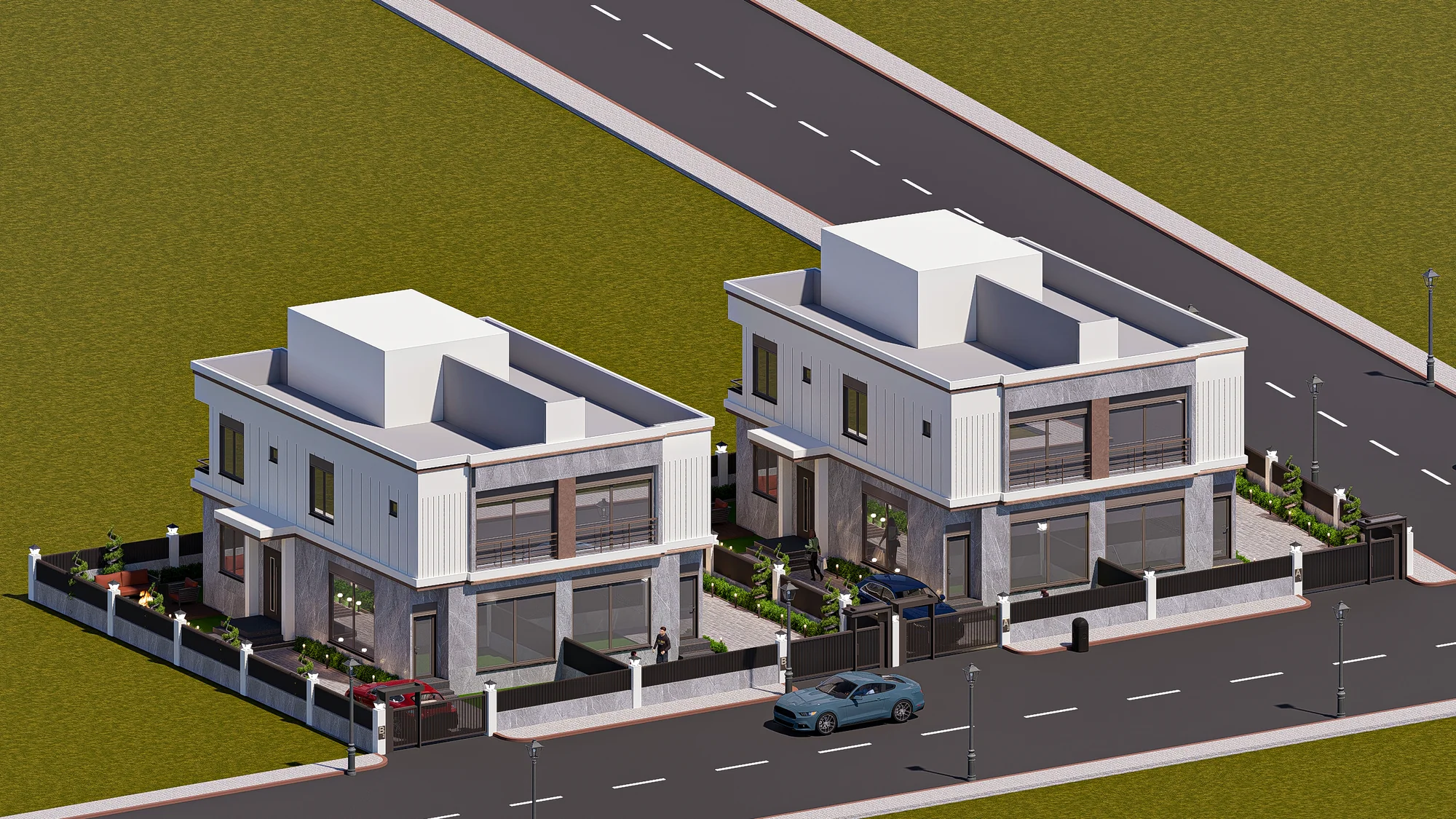 Villa — Dış cephe görünümü 3