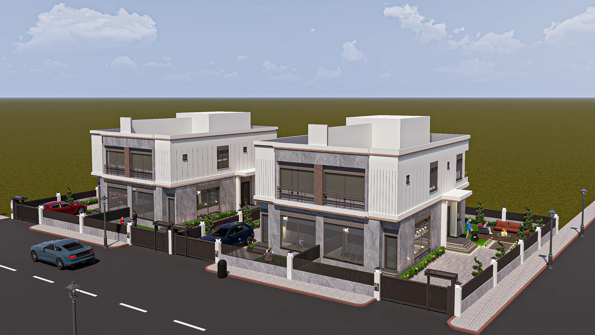 Villa — Dış cephe görünümü 4