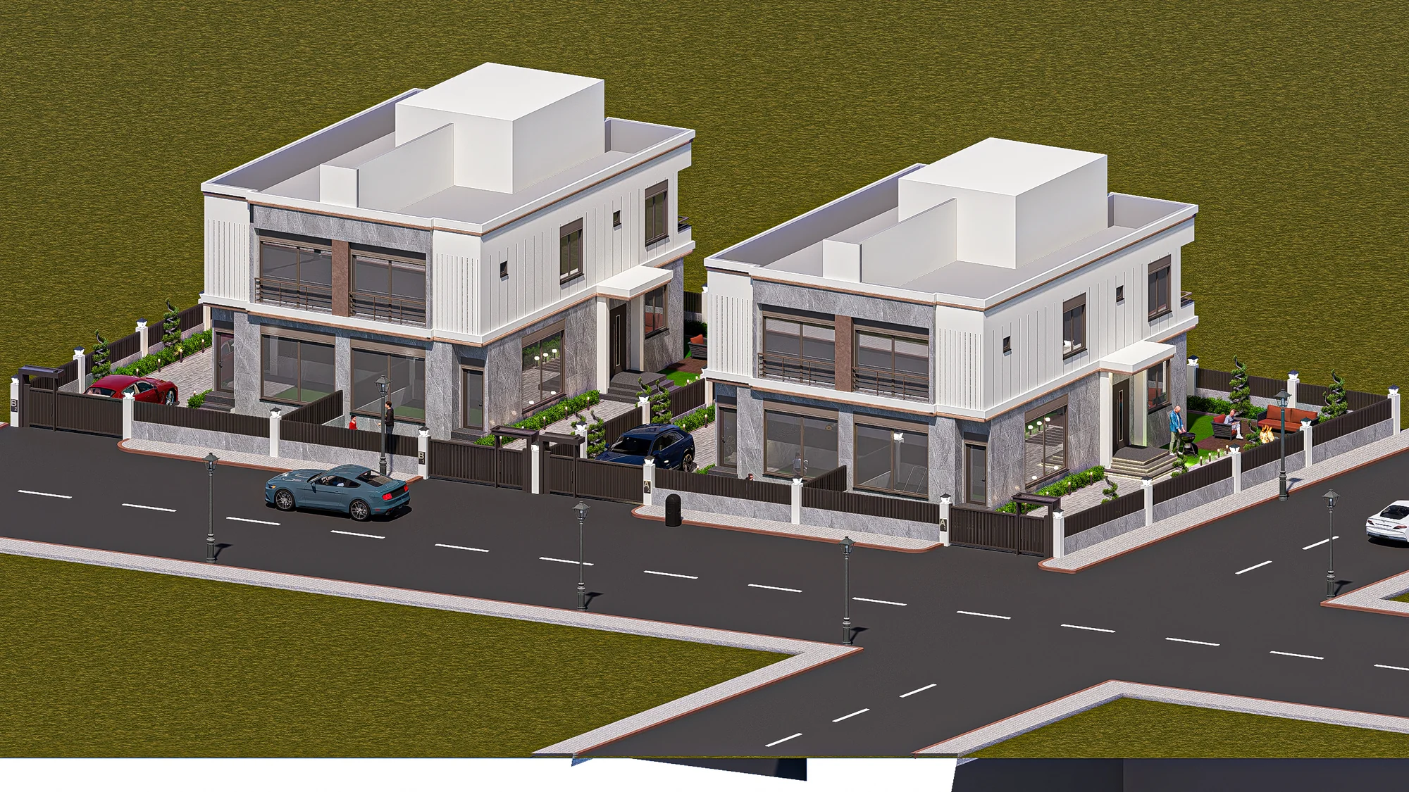 Villa — Dış cephe görünümü 5