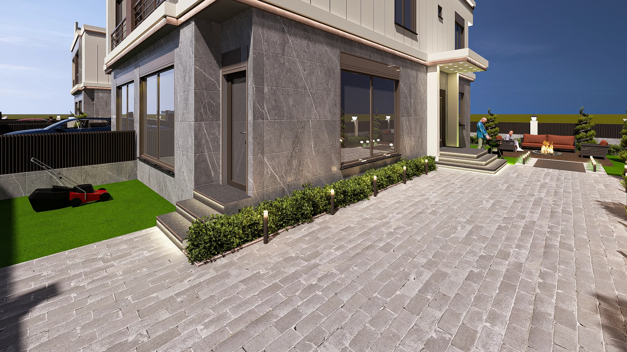Villa — Dış cephe görünümü 6