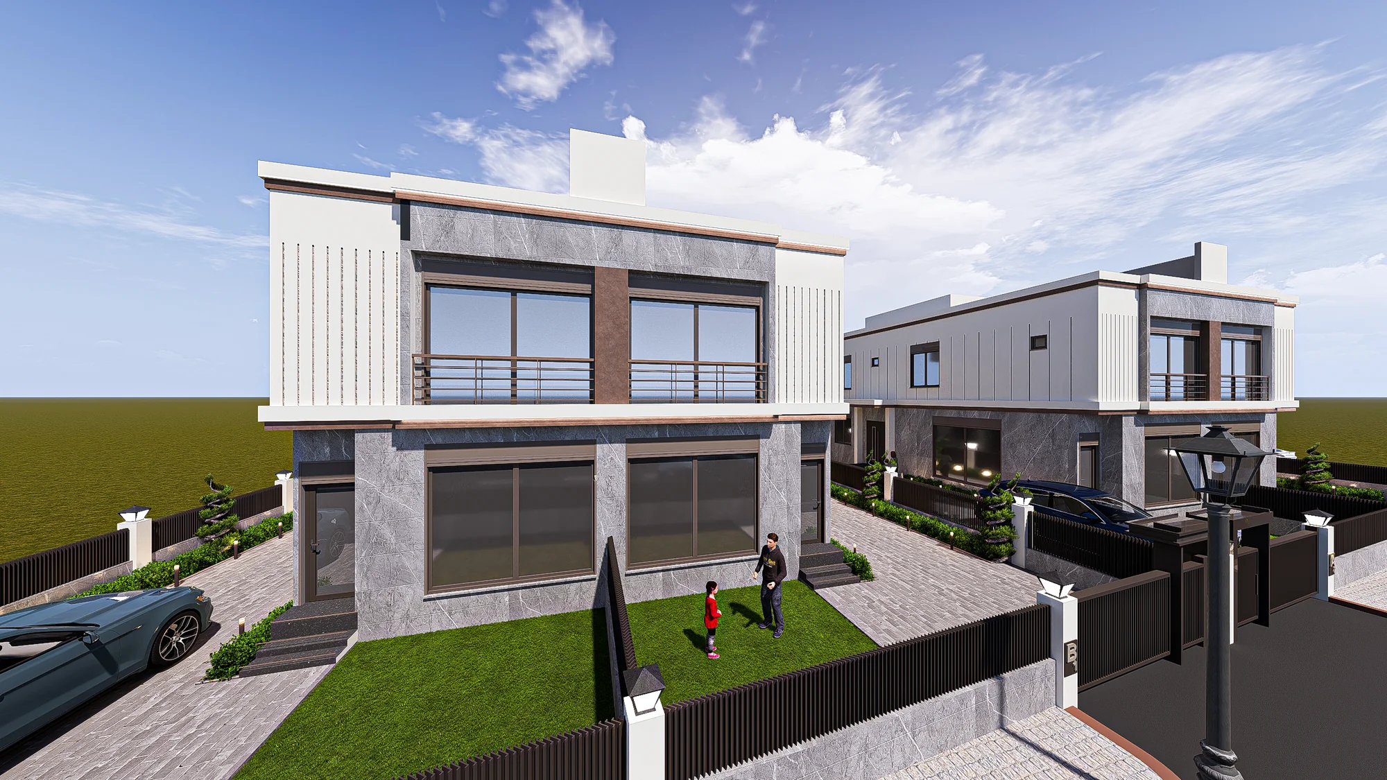 Villa — Dış cephe görünümü 8