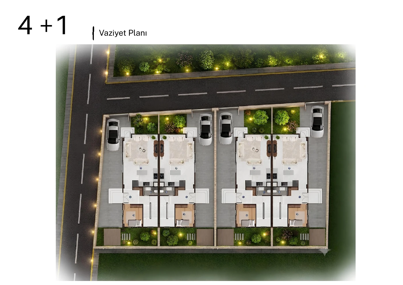 Villa — Vaziyet Planı